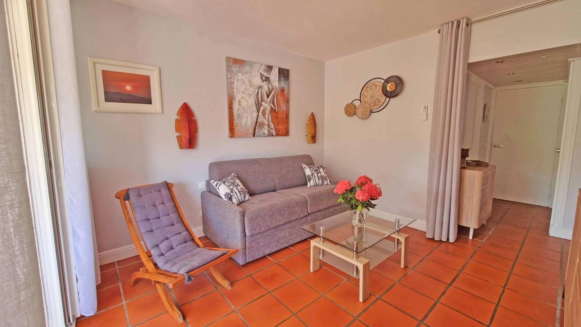 Bel , 45m2 ,wifi Hd ,4 Voyageurs * Saint-Francois (Grande-Terre)